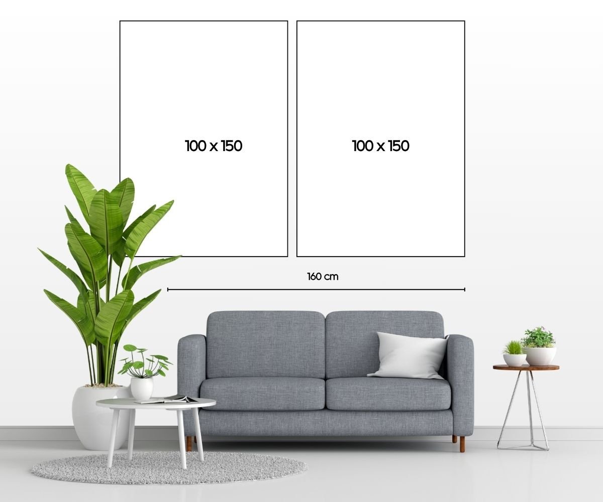Quadro decorativo texturas Beges
